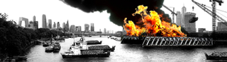 Illustration for article titled La épica respuesta de Londres a la idea de construir un puente para 8 personas